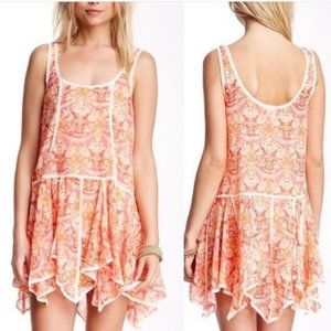 FREE PEOPLE INTIMATELY Free People Creamsicle Sheer Slip Dress - XS